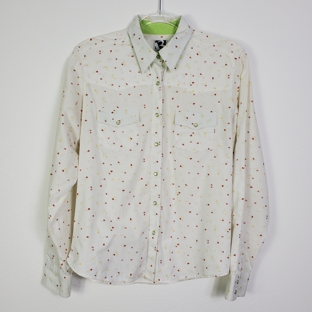 ROCKIES PEARL SNAP BLOUSE